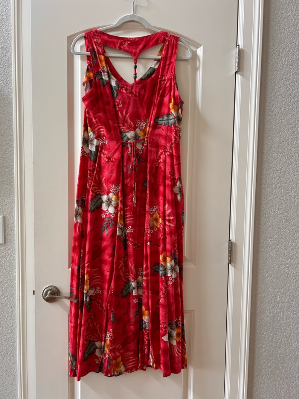 Vintage 90’s California Krush maxi floral Tropical Maximalist Dress. Vacation. - Picture 4 of 9